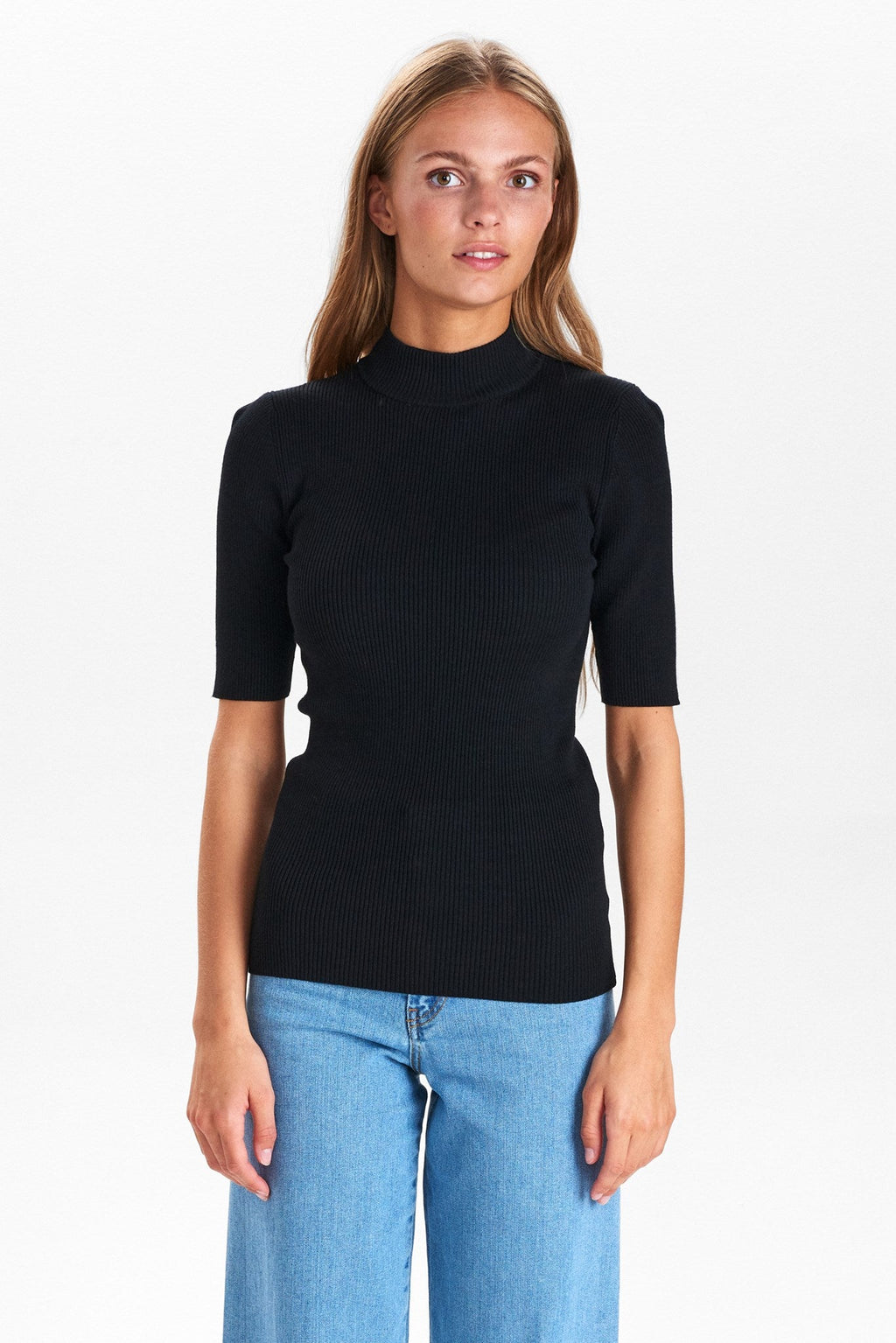 NUBIA SS PULLOVER  - Caviar