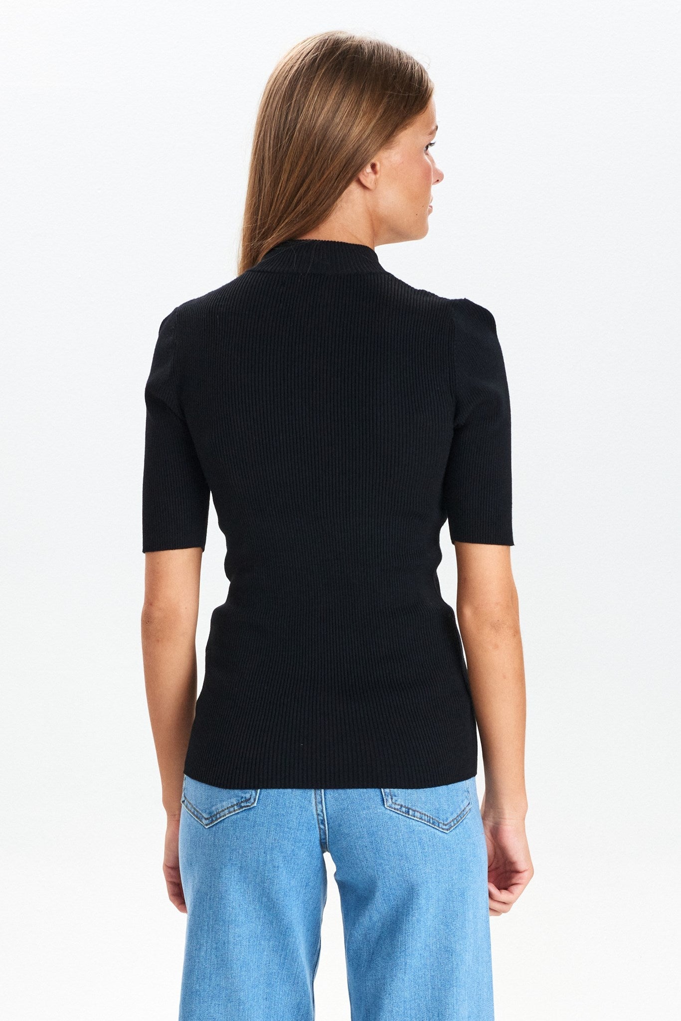 NUBIA SS PULLOVER  - Caviar