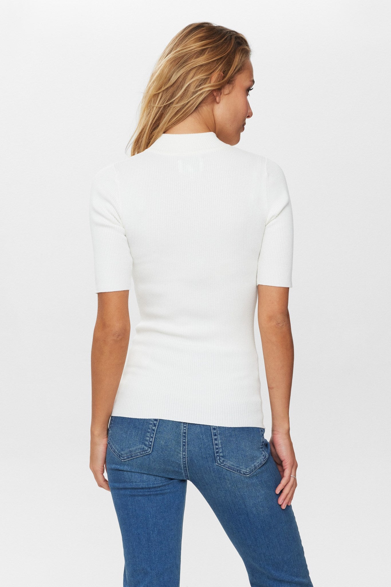 NUBIA SS PULLOVER  - Cloud Dancer