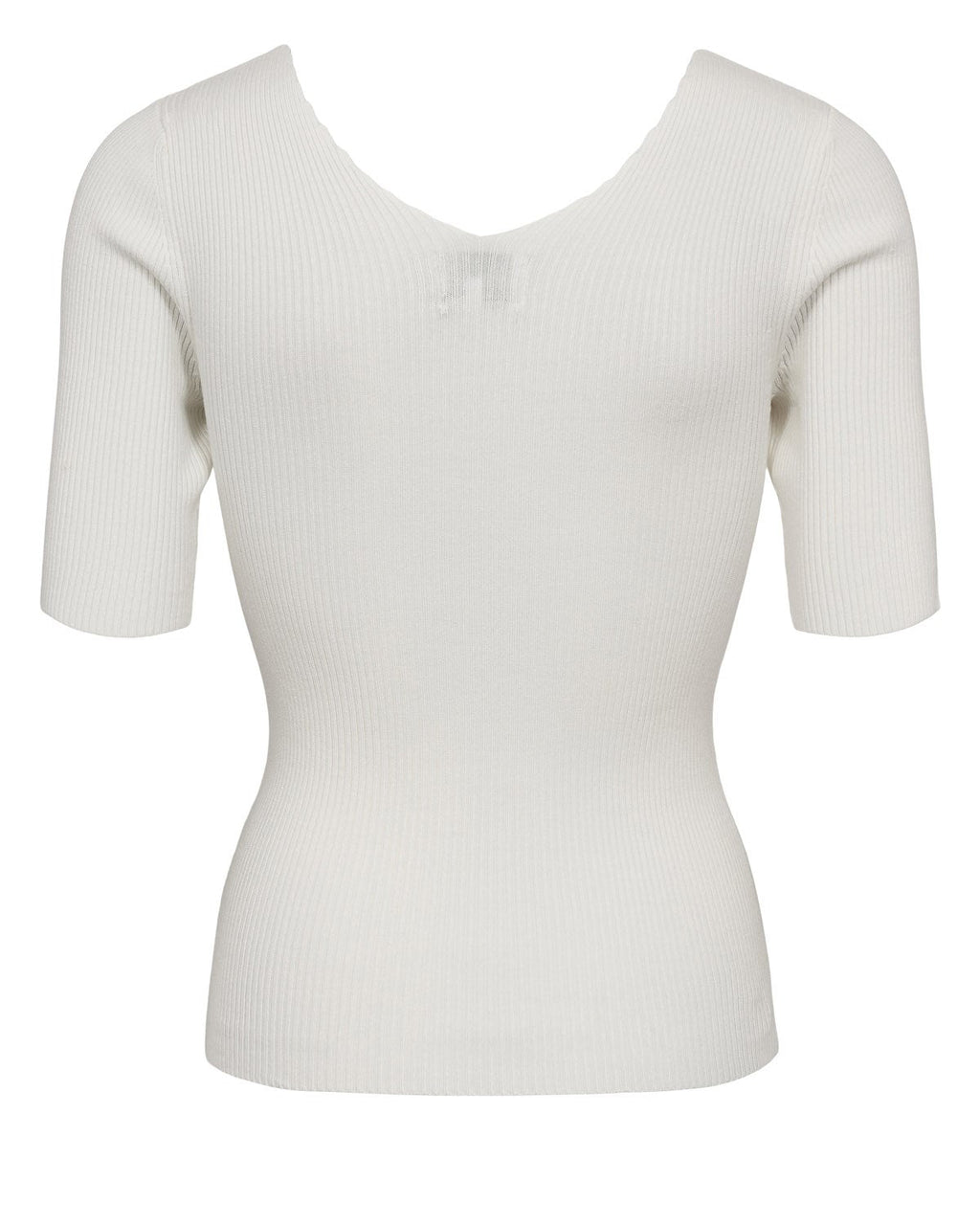NUAYELET SS PULLOVER CROPPED - Cloud Dancer