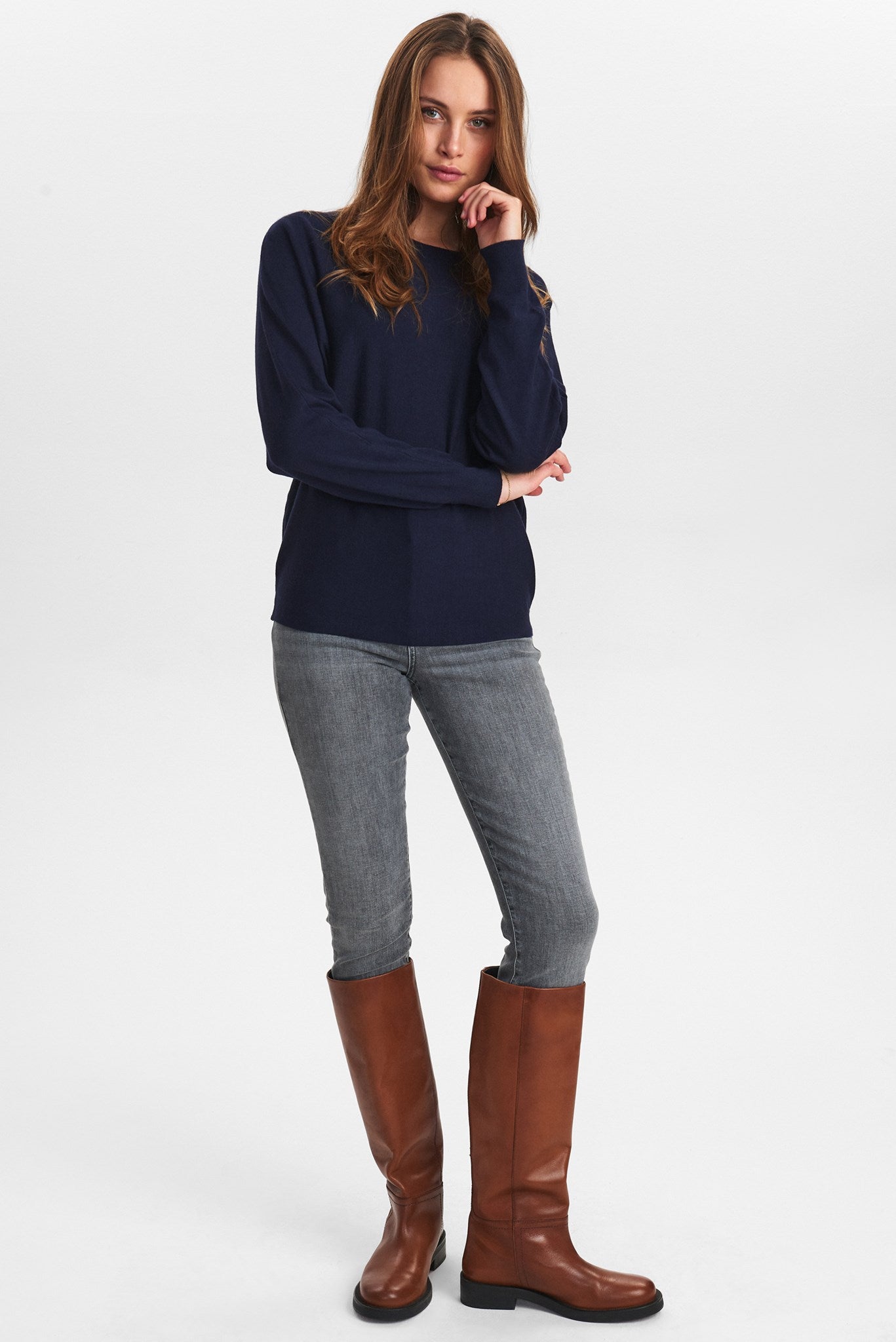 NUDAYA PULLOVER  - Dark Sapphire