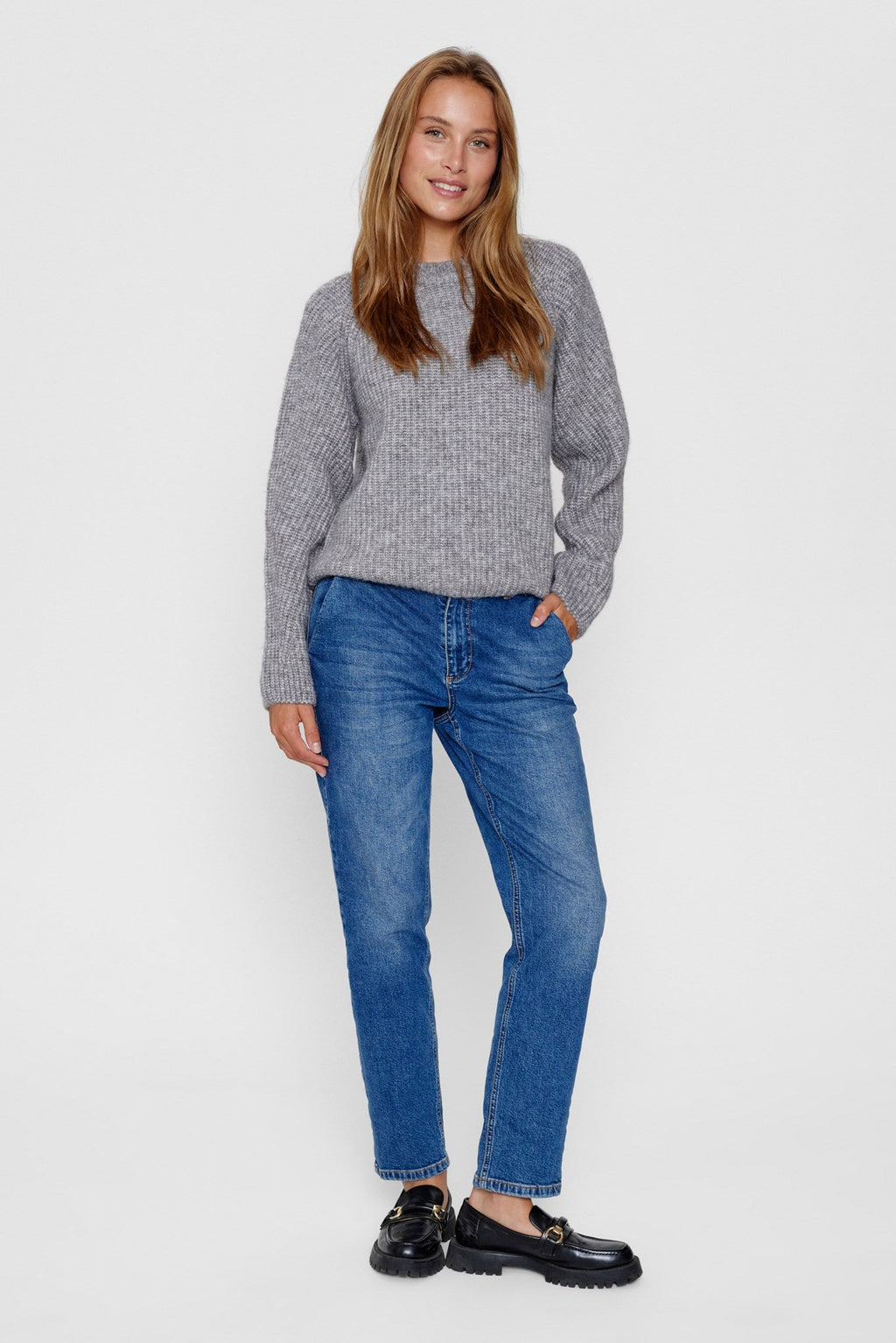 NUZINDI PULLOVER  - Storm Front Melange