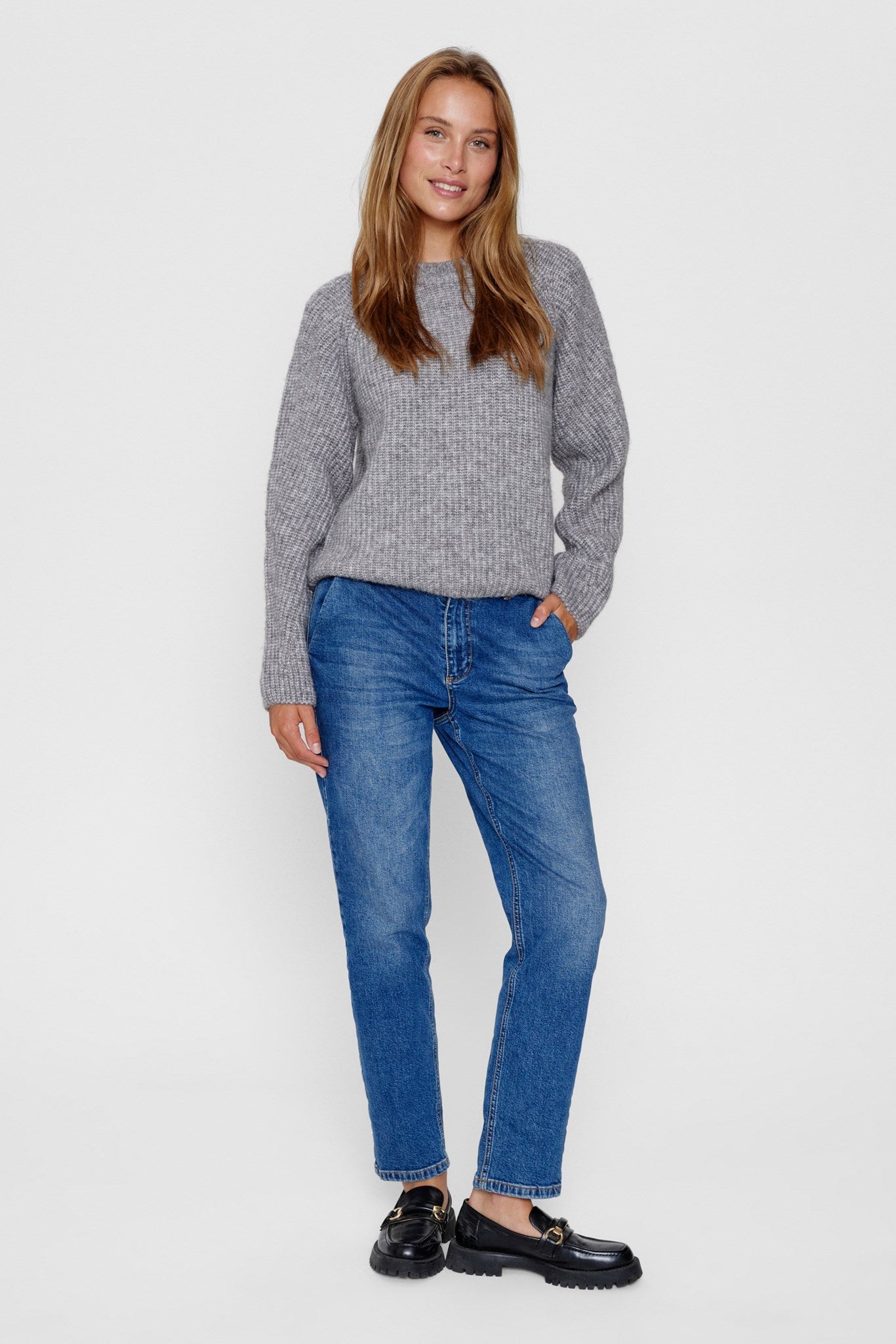 NUZINDI PULLOVER  - Storm Front Melange