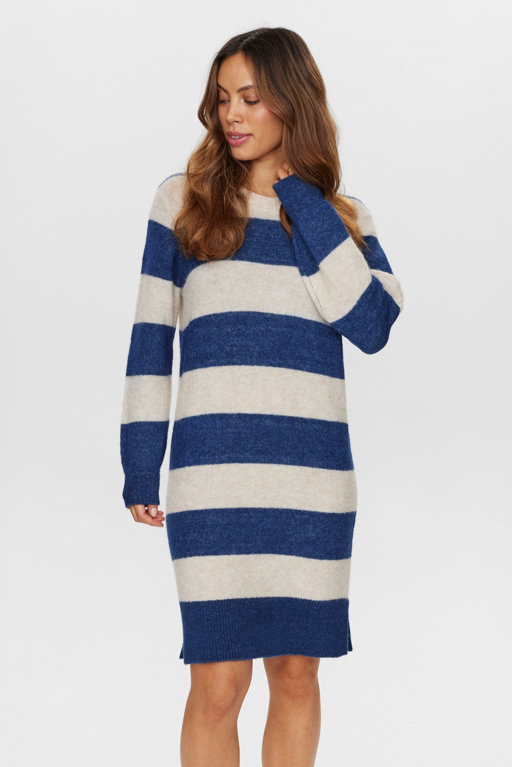 NURIETTE BIG STRIPE DRESS - Dress Blues