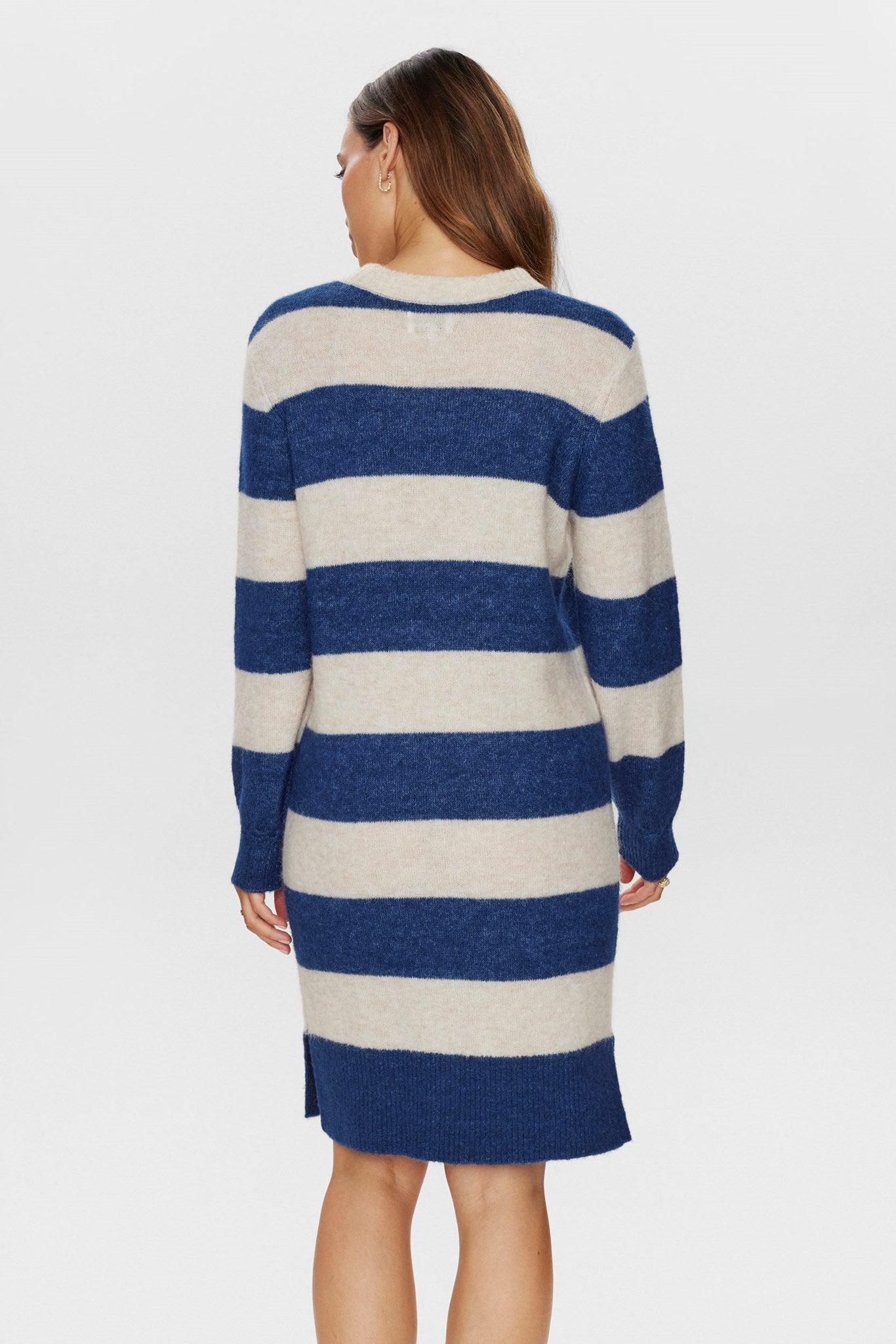 NURIETTE BIG STRIPE DRESS - Dress Blues