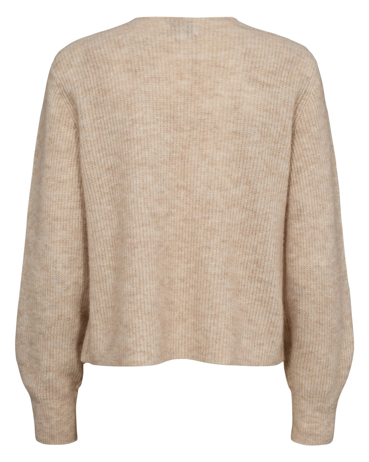 NURIETTE RIB OPEN CARDIGAN - Sun Kiss
