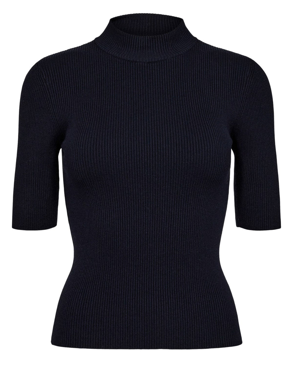 NUBIA SS PULLOVER CROPPED - Dark Sapphire