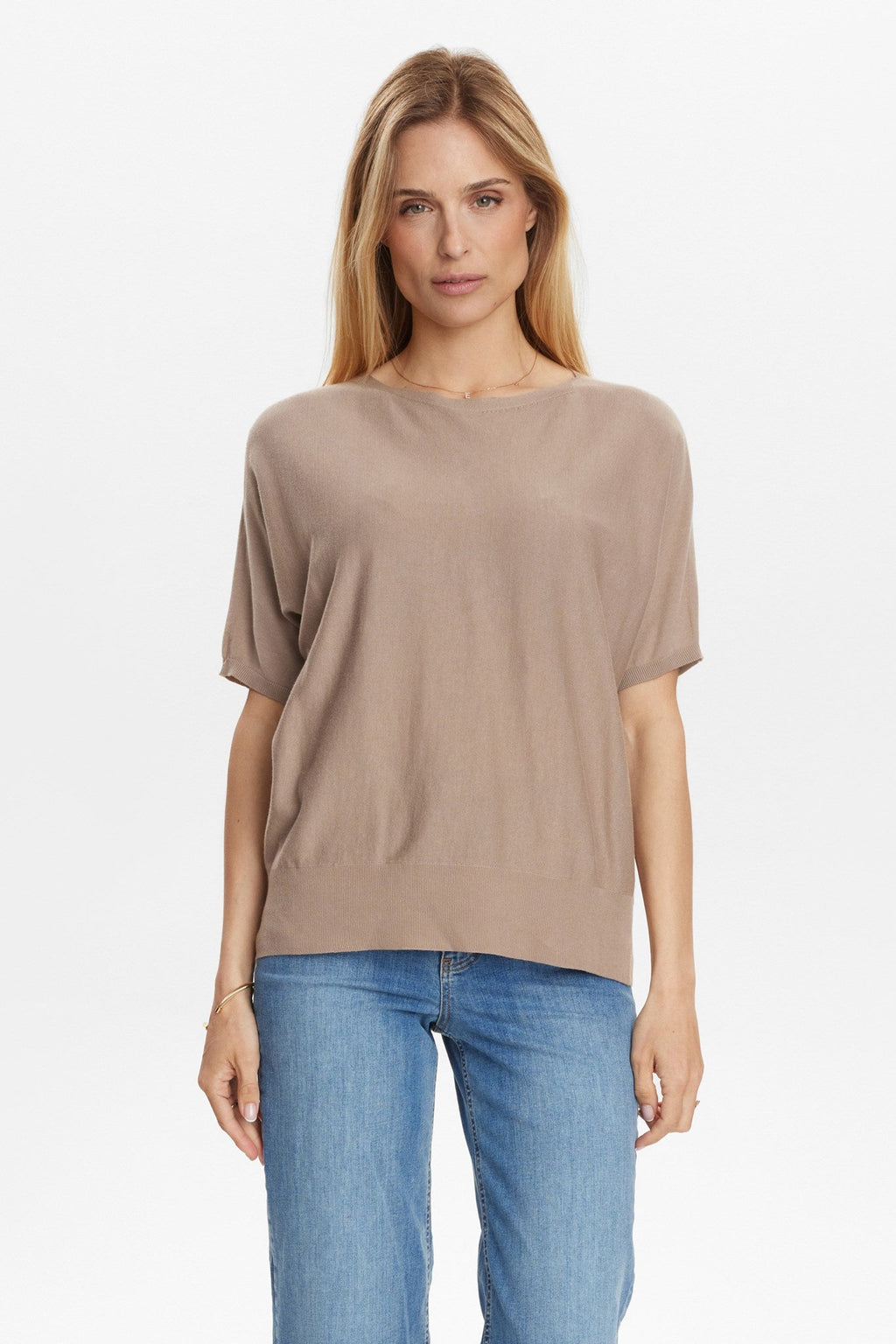 NUVILDY SS PULLOVER - Humus