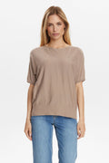 NUVILDY SS PULLOVER - Humus