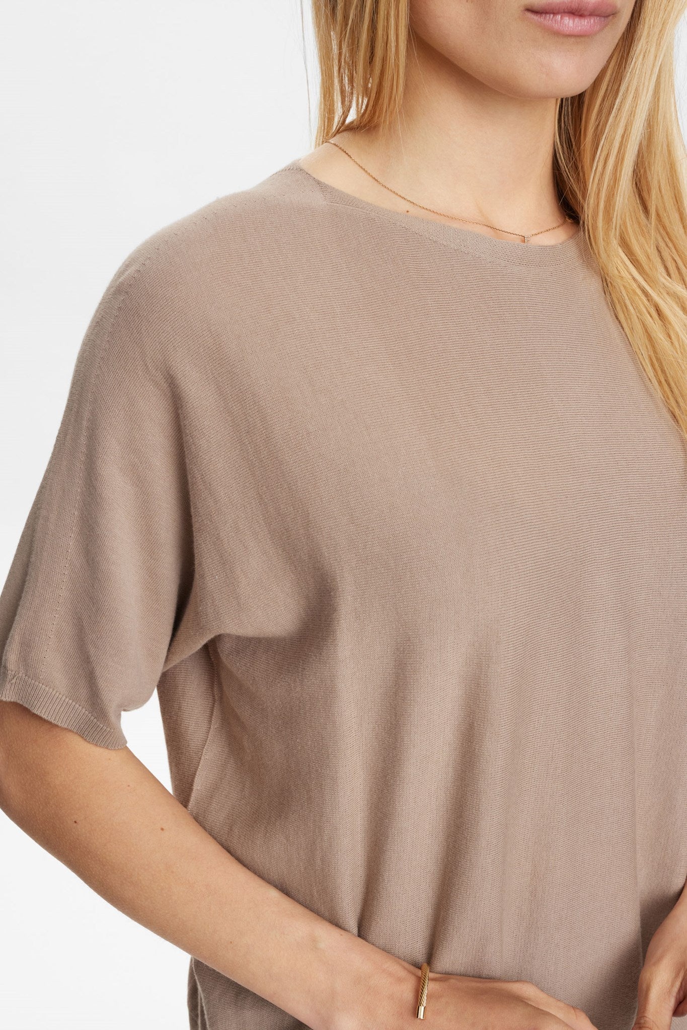 NUVILDY SS PULLOVER - Humus