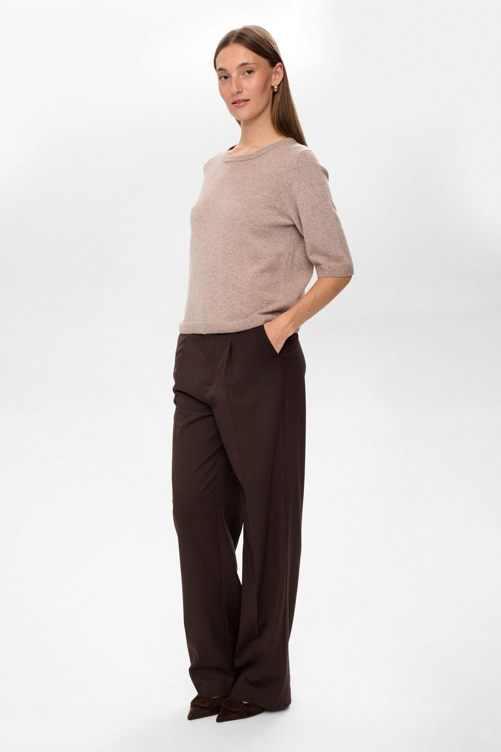 NUKALLY SS PULLOVER - Taupe Gray