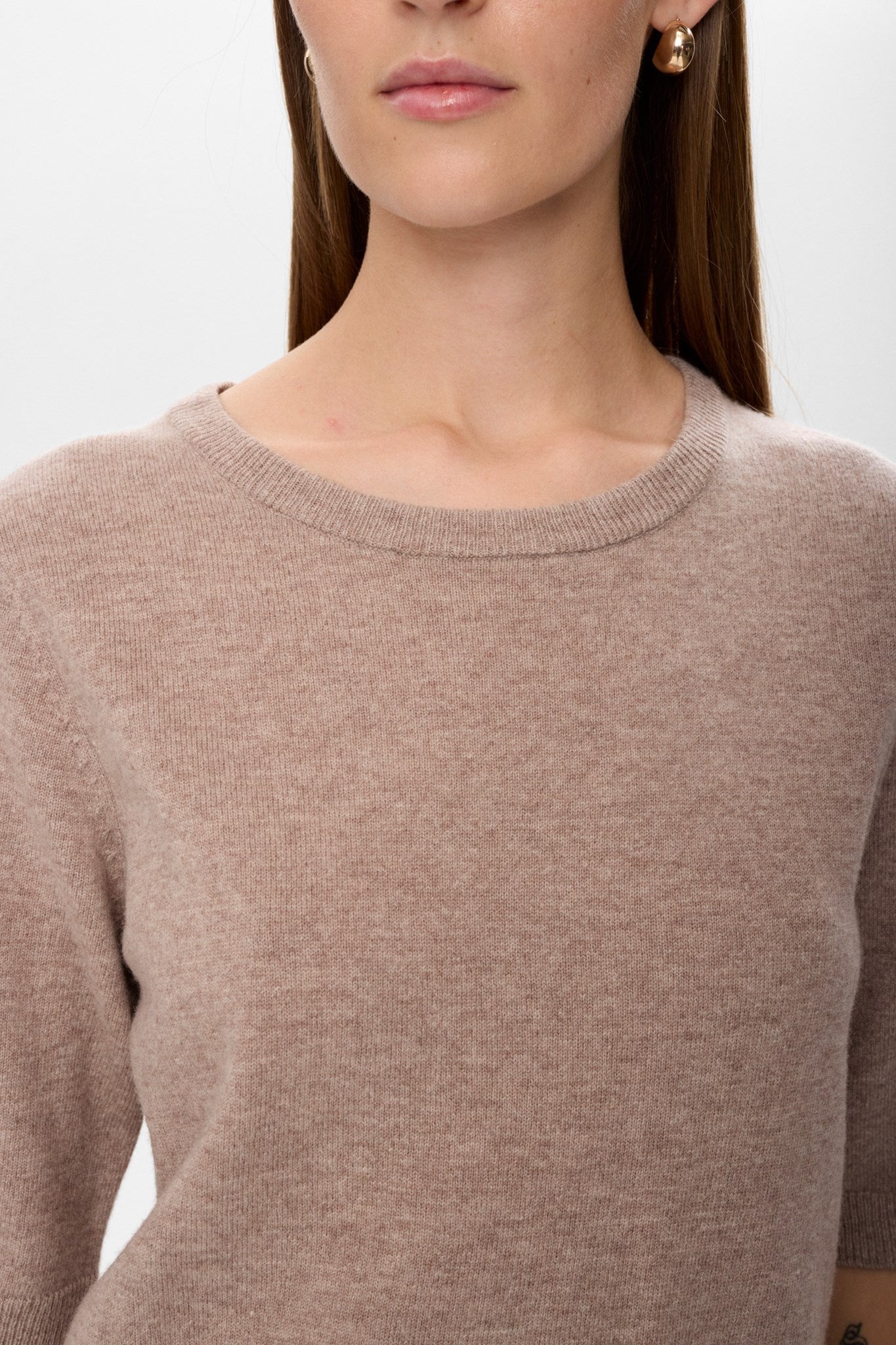 NUKALLY SS PULLOVER - Taupe Gray