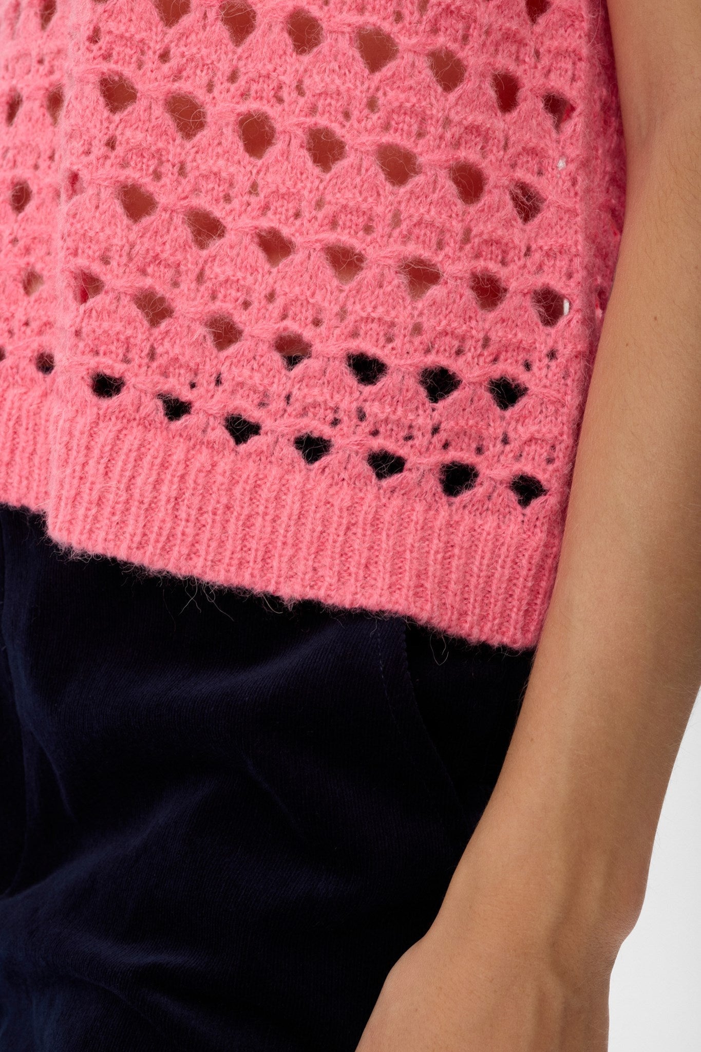 NULAYA VEST - Pink Lemonade