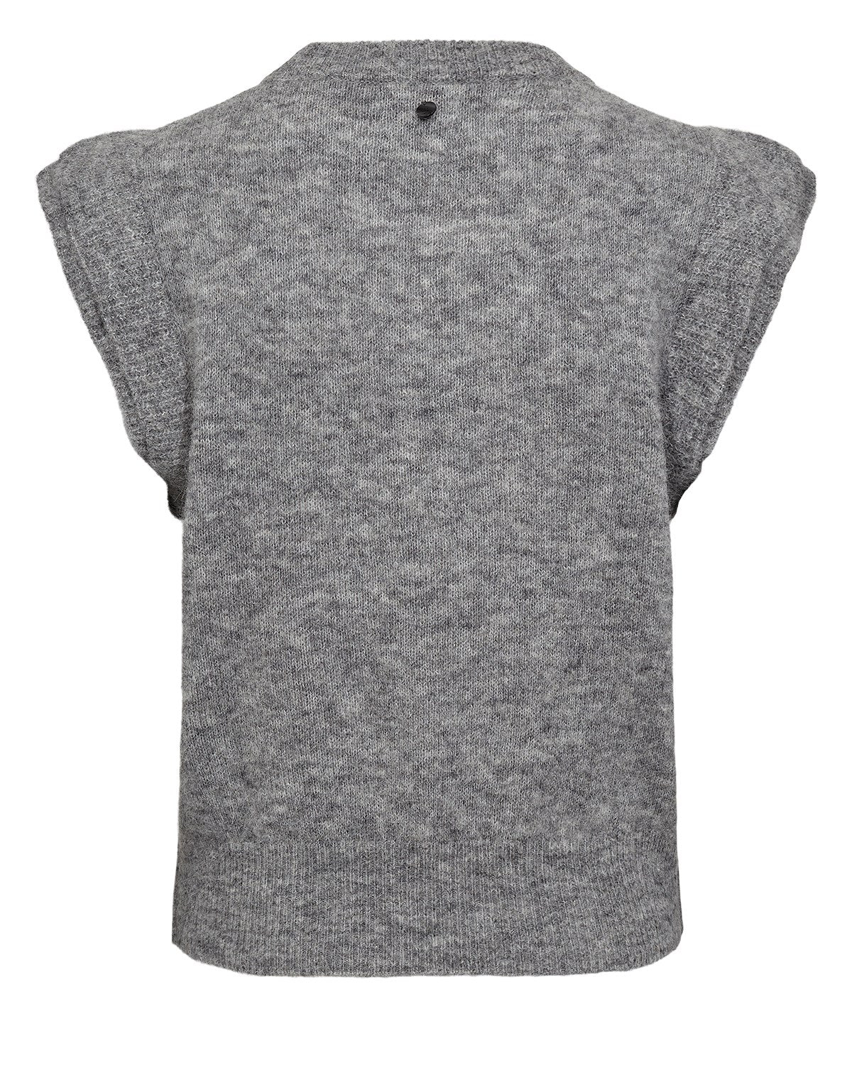 NUCIARA RIETTE VEST - Medium Grey mel