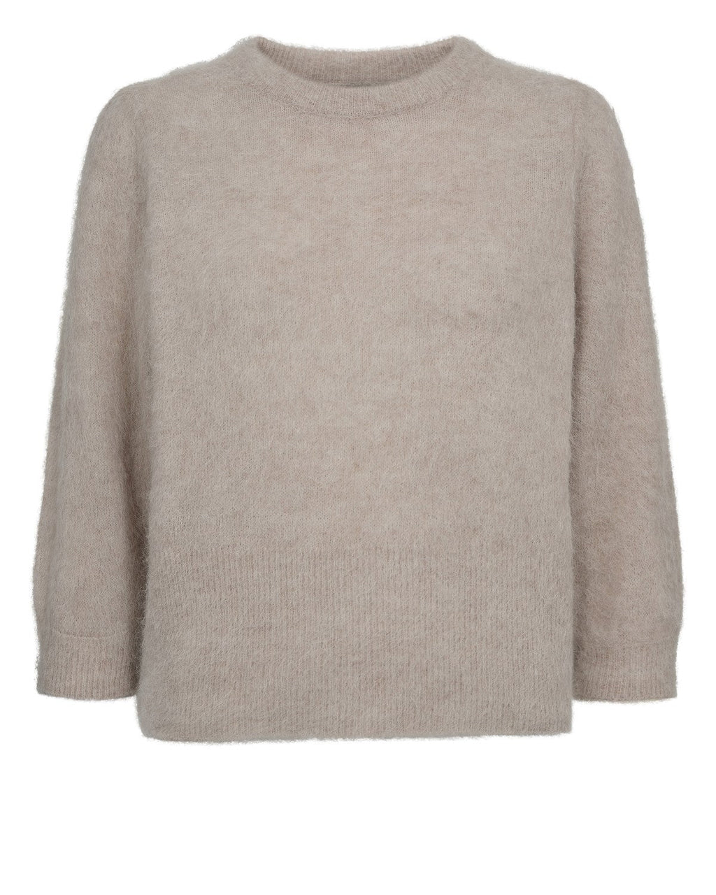 NUSURI BRUSHED SS PULLOVER - Chateau Gray