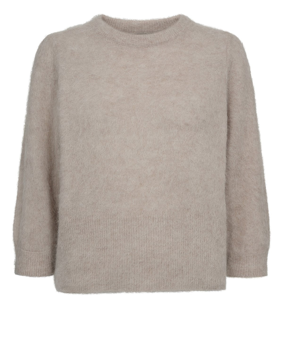 NUSURI BRUSHED SS PULLOVER - Chateau Gray