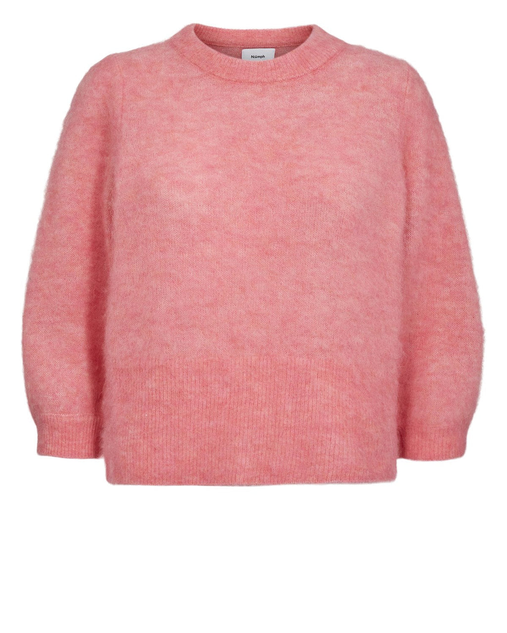 NUSURI BRUSHED SS PULLOVER - Pink Lemonade