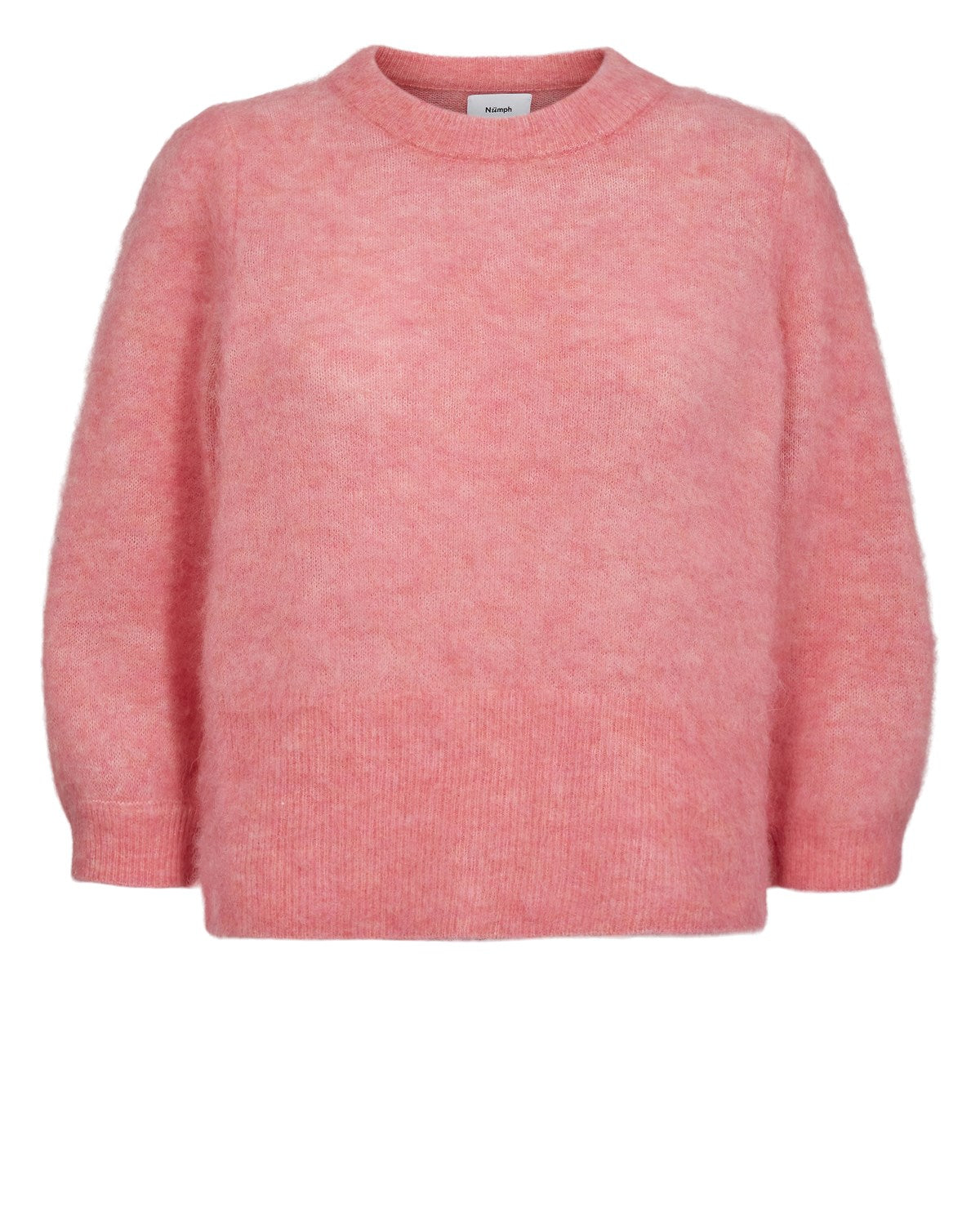 NUSURI BRUSHED SS PULLOVER - Pink Lemonade