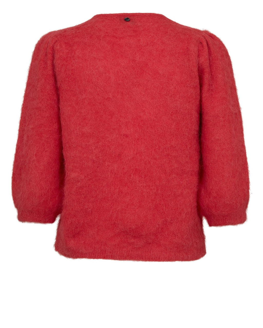 NUSURI BRUSHED SS CARDIGAN - Fiery Red