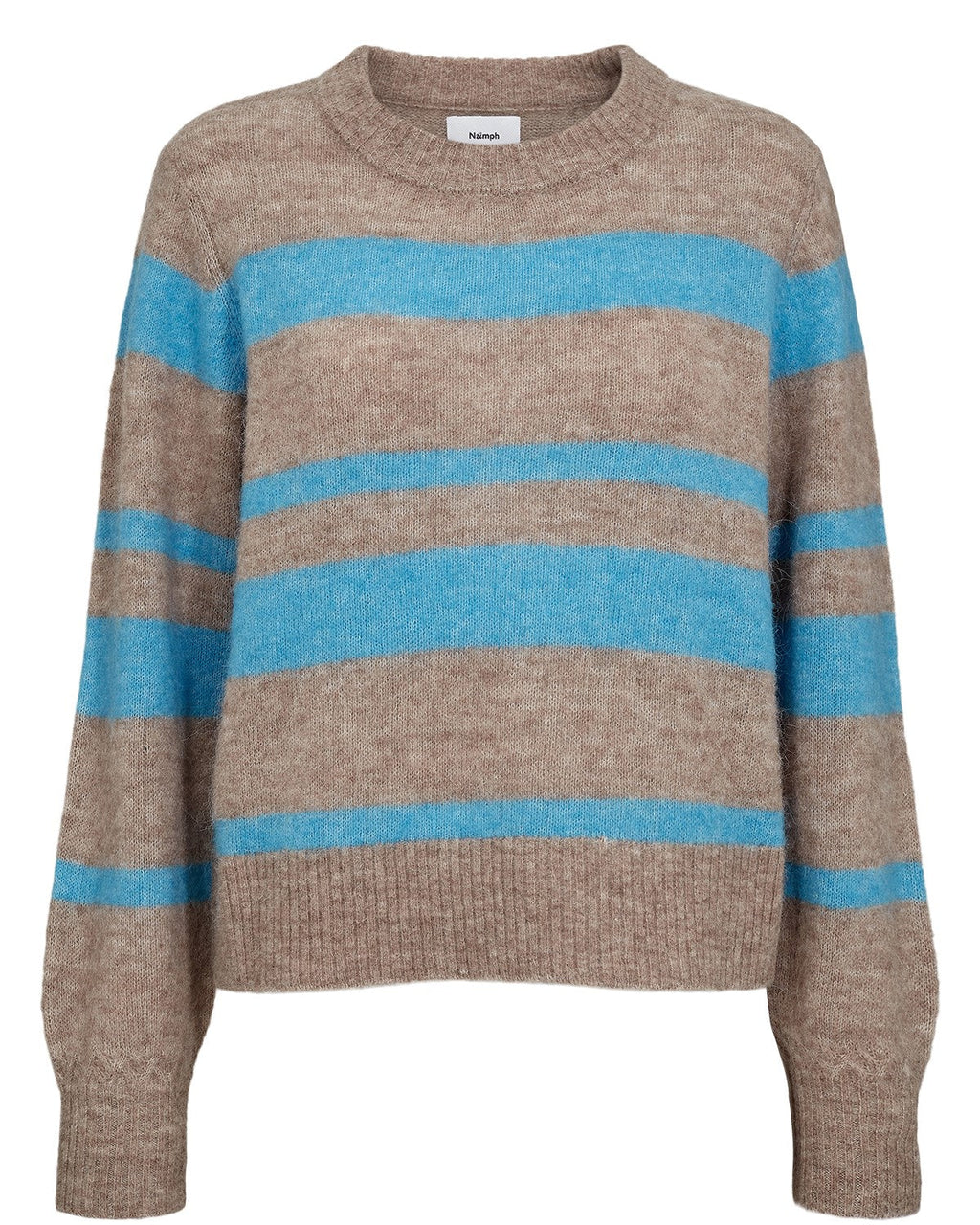 NURIETTE WIDE STRIPE PULLOVER - Aquarius