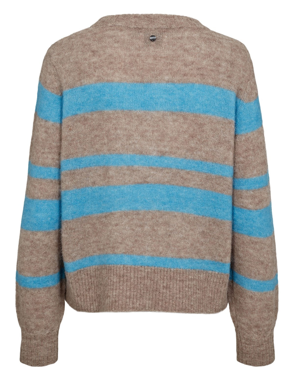 NURIETTE WIDE STRIPE PULLOVER - Aquarius