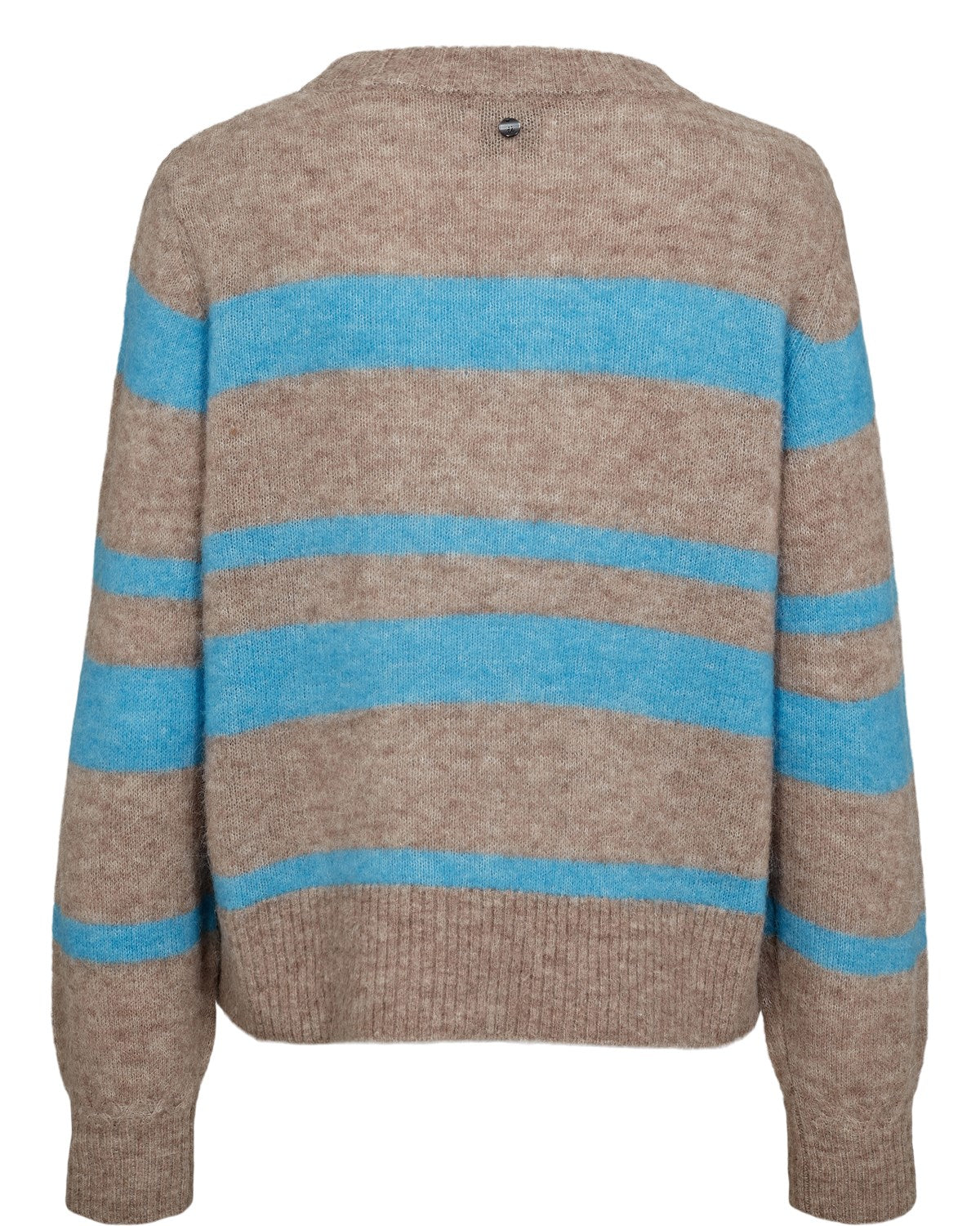 NURIETTE WIDE STRIPE PULLOVER - Aquarius