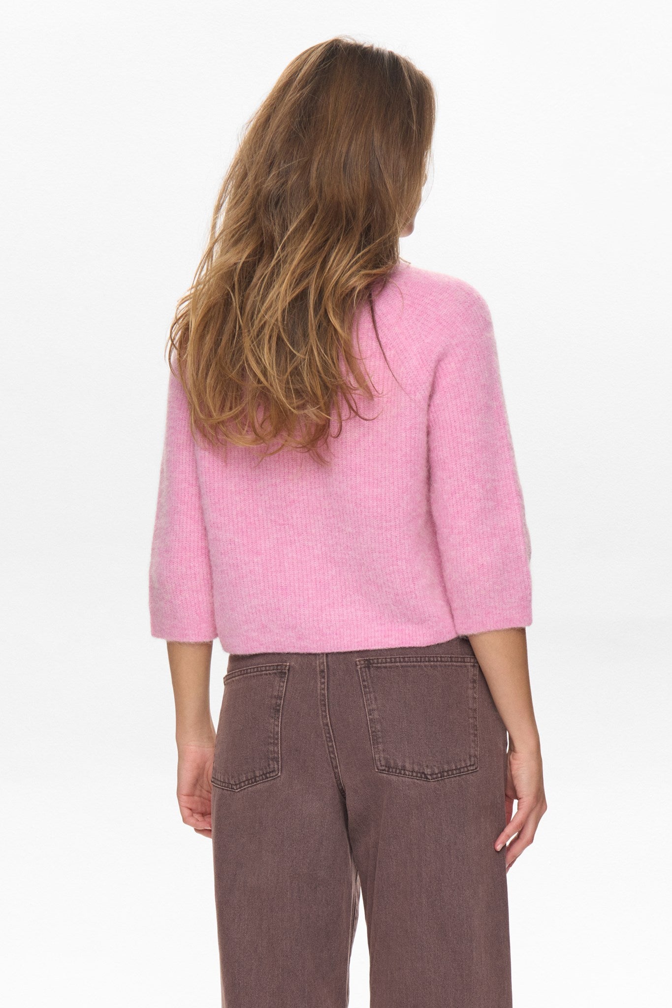 NURIETTE SELMA RIB PULLOVER  - LILAC SACHET