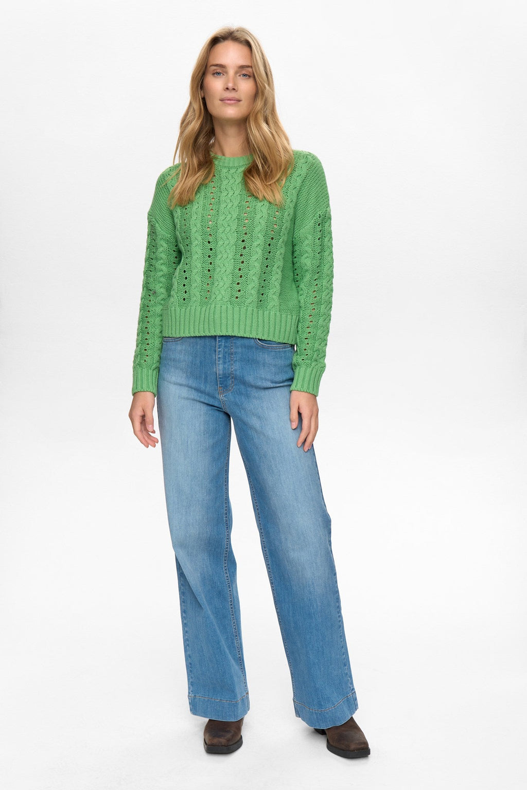NUREMI PULLOVER - Vibrant Green